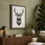 Majestic Deer Graphic - Wrapped Canvas-576072759-576072753