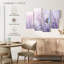 Lavender Flower Wall Art Multi Piece Canvas Print-92829687