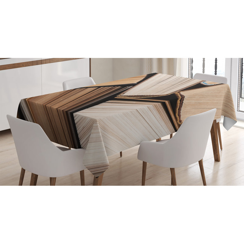 Abstract Tablecloth, 84" L x 60" W