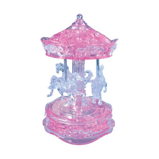 Carrousel en cristal 3D
