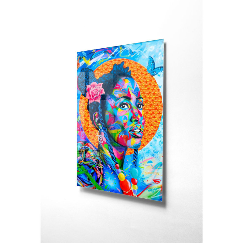Boze Print on Glass, 70cm H x 50cm W