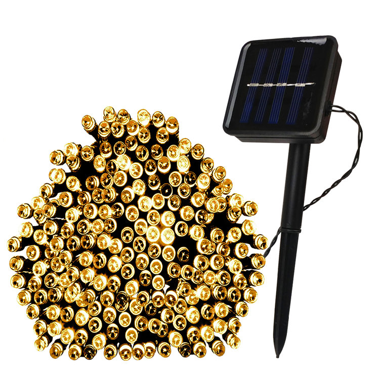 660'' Solar LED String Lights