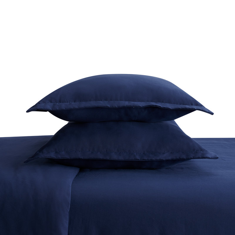 Navy Twin/Twin XL Ultra Soft Hypoallergenic Duvet Cover Set