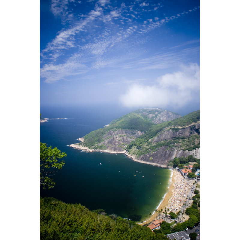 View From Sugarloaf Mountain - Wrapped Canvas Print, 122cm H x 81cm W x 3.8cm