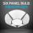 Bell+Howell Hexbulb Ceiling Light with 6 Panel Adjustable High Intensity Light