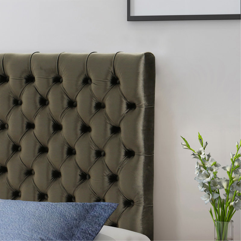 Upholstered Velvet Headboard