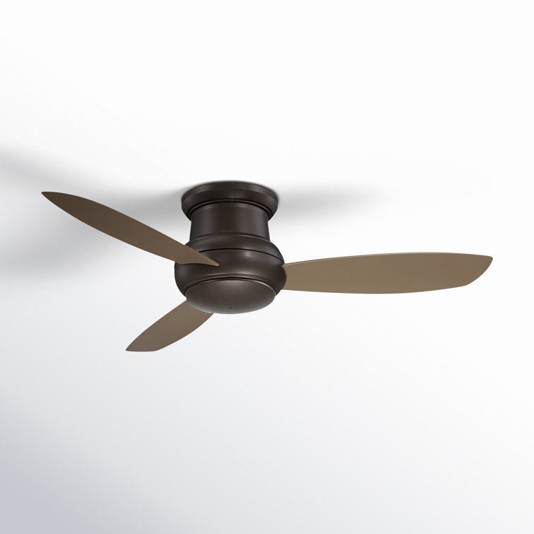 52" Concept II 3 - Blade Outdoor LED Propeller Ceiling Fan with Wall Control and Light Kit Included