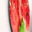 Rouge et vert, art abstrait fluide de luxe - cercle moderne en métal, art mural-68851106