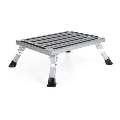 Bahari 1 - Step Aluminum Lightweight Folding Step Stool