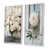 Cadre flottant blanc
