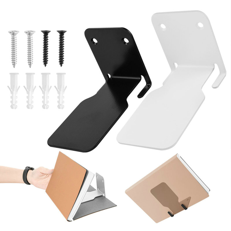 1 Set Stainless Steel Floating Invisible Bookshelf 13.5Kg Load Capacity Heavy Duty Home Office Classroom Library Wall Mount Book Storage Shelf Rack