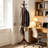 Merlot Coat Rack with Twisted Post