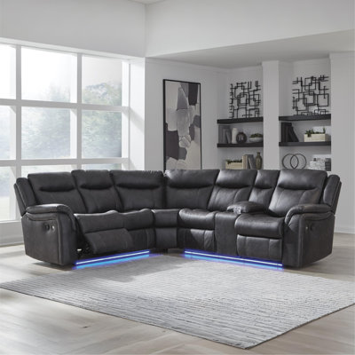 Canapé modulaire inclinable 2 pièces Perarrygin