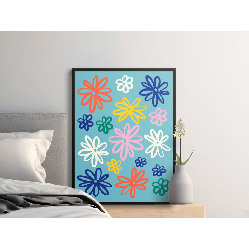 Floral Botanical Matte Poster, 9x11
