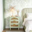 Table d'appoint en rotin, petite armoire de rangement, table de chevet