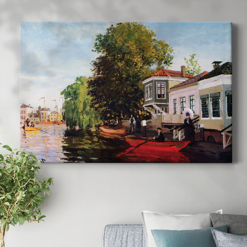 Zaan at Zaandam, 1871, toile tendue 02-Gallery, H 12 po x l 18 po