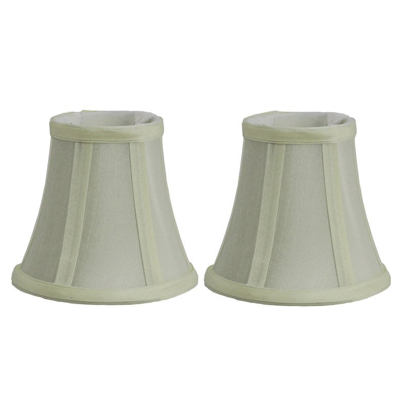 4.5'' H Silk Bell Candelabra Shade, Eggshell