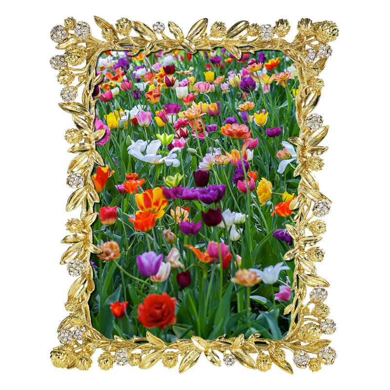 Cornelia Metal Picture Frame, 5" x 7"