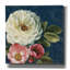 «Floral Damask II On Indigo» par Lisa Audit, art mural sur toile, 37 po x 37 po-508229734