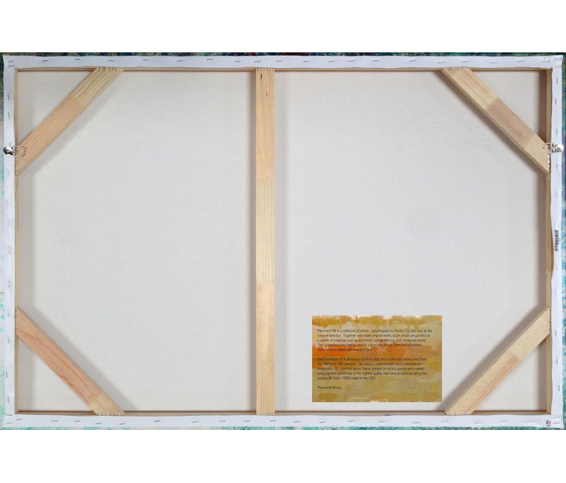 « rêve big », reproduction de photo, H 12 po x l 18 po x p 1,5 po, Aluminium