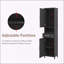 Armoire autoportante polyvalente à double porte pour différents espaces-1452603654