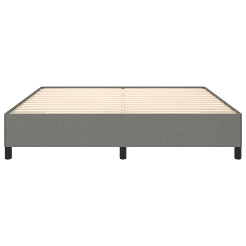 Jurlene Upholstered Bed, Dark Grey/Black, Super King (6')