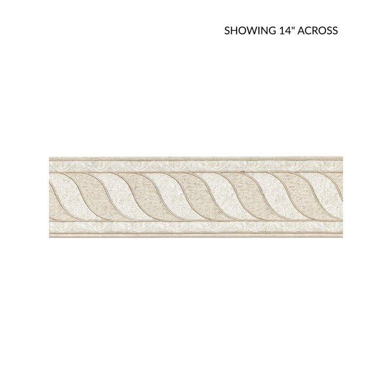 PAISLEY EMBROIDERED TAPE, Fawn