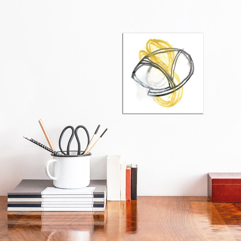 String Orbit VI by June Erica Vess - Wrapped Canvas Gallery-Wrapped Canvas Giclée, 30.48 cm H x 30.48 cm W