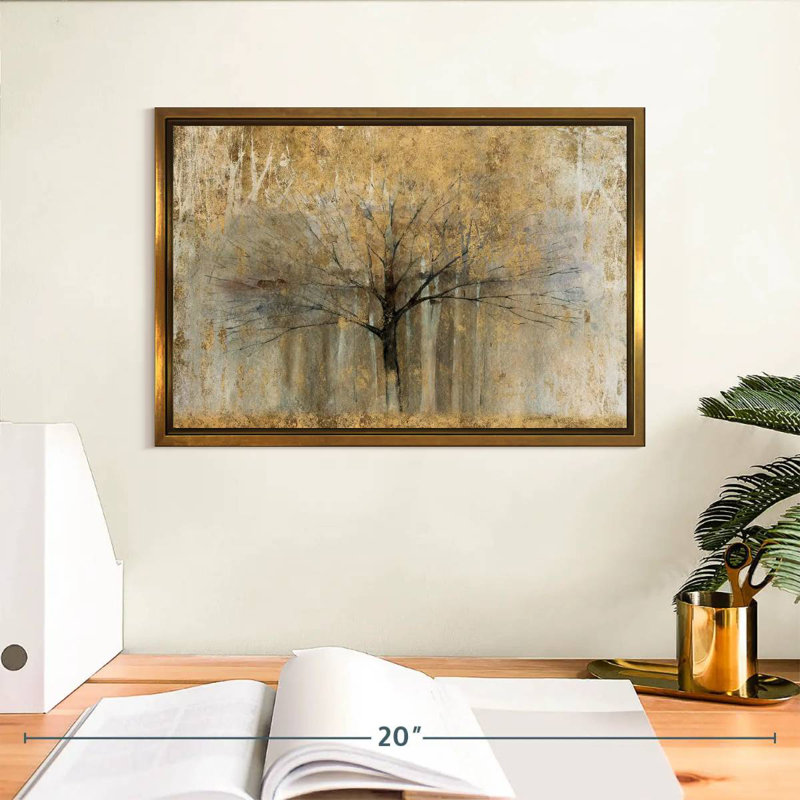 Or à bras ouverts, Cadre flottant doré, 13 po x 9 po