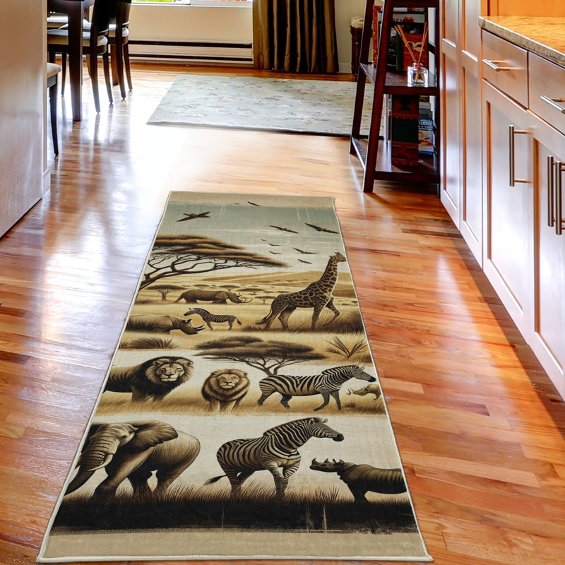 Rectangle 229 cm x 79 cm Area Rug