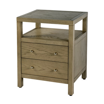 Celine 21" Acacia Nightstand