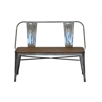 Toman Stainless Steel Outdoor Bench