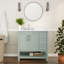 Ensemble de meuble-lavabo simple 36 po avec lavabo, armoire, tablette de rangement ouverte et tiroirs de rangement Caniya-1045739435-1030693171-1045739432