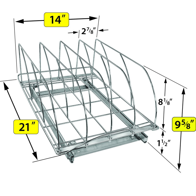 Planche à découper, plaque à biscuits et support de plaques de cuisson, chrome Lynk Professionnel