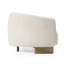 Thrive - tissu beige moderne + canapé en laiton antique