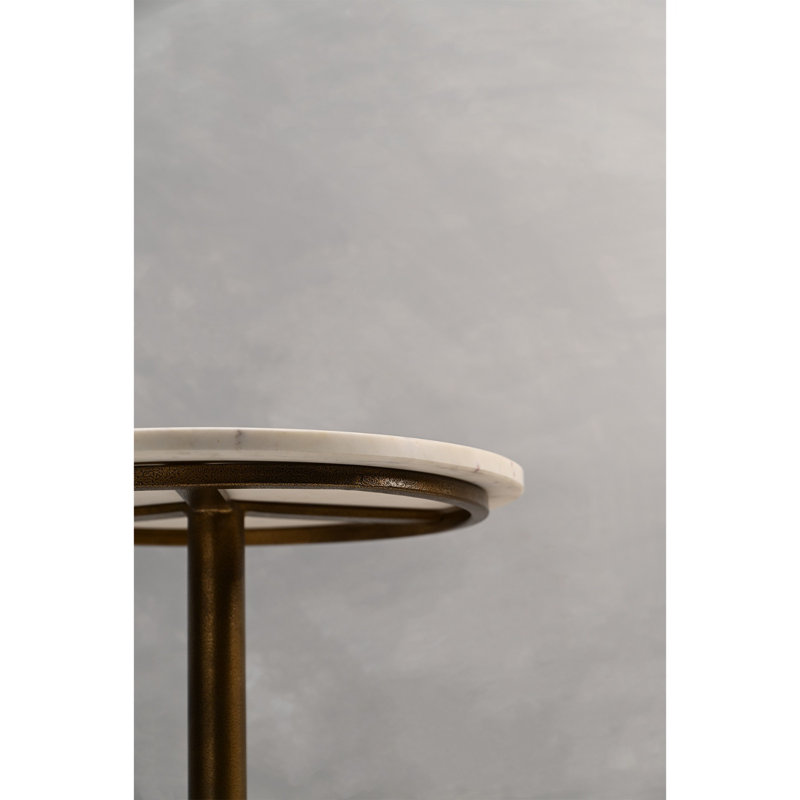 Pedestal End Table