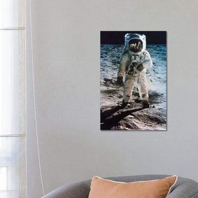 Apollo 11: Buzz Aldrin 1 Piece Wrapped Canvas Wall Art