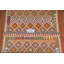 Tapis oriental réversible en laine Kilim 7 x 10