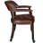  Porker Tufted Sponge Dining Chairs with Casters Burgundy Red-49655581-10272573