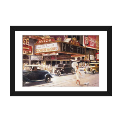 « los angeles i », toile rétro sur toile