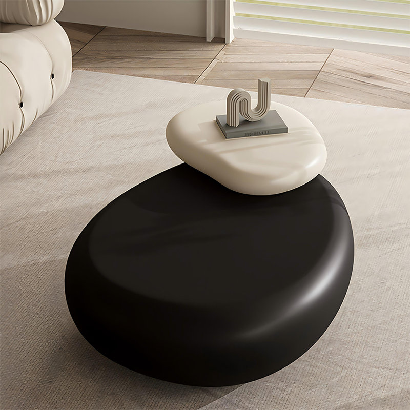 Table basse rotative Modern Goose Pebble