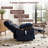 Oversized Power Lift Recliner Chair For Elderly With Adjustable Headrest-967863361