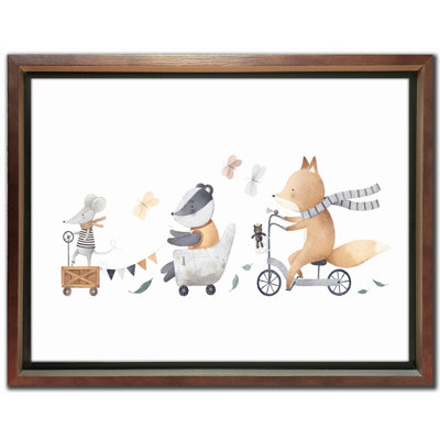 Animaux sur toile, art mural