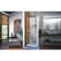 Unidoor 24" W x 72" H Hinged Frameless Shower Door with ClearMax™ Technology