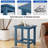 Outdoor HIPS Side Table For Patio Indoor Outdoor Weather - Resistant Adirondack Tables-116554406