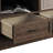 Hall Tree with Storage Cabinet In Brown-1641513000