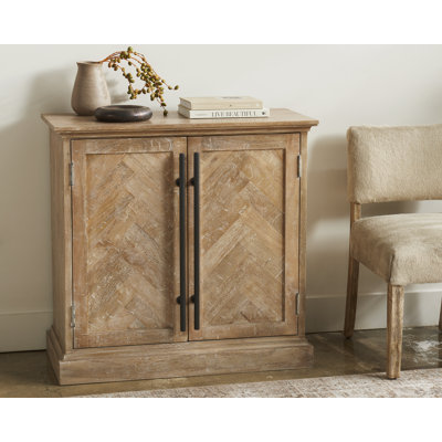 Machla Solid Wood Accent Cabinet