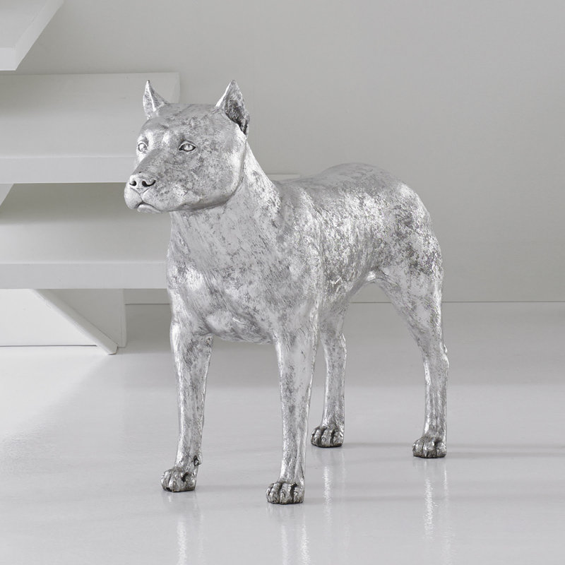 Statue de pitbull