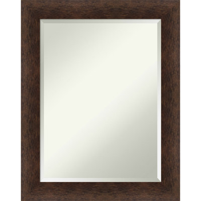 Jillesa Rectangle Wood Wall Mirror