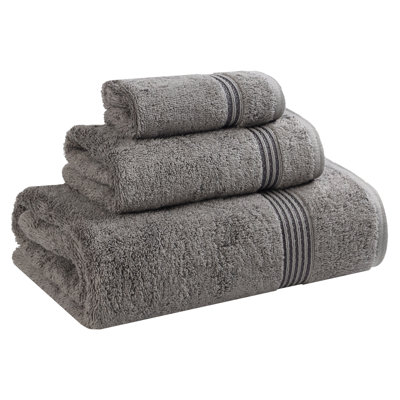 Oleg 3-Piece Egyptian Cotton Towel Set